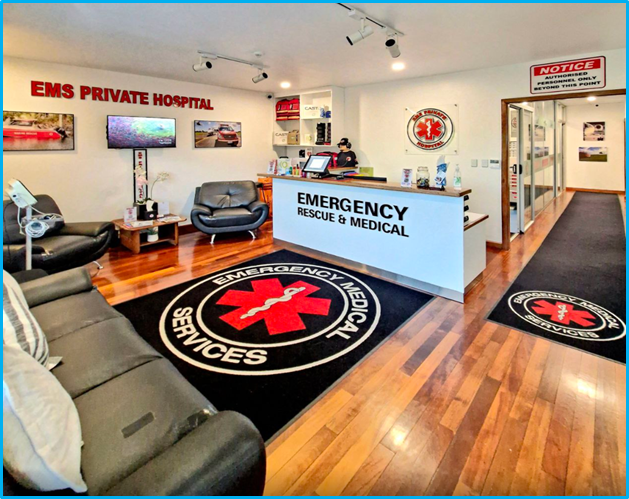 EMS Hospital Reception